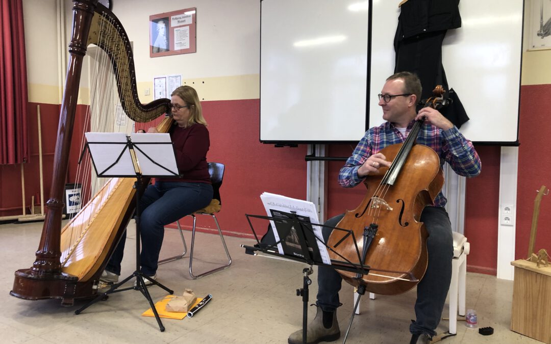 Musiker der NDR-Radiophilharmonie zu Gast in der GS Hinter der Burg